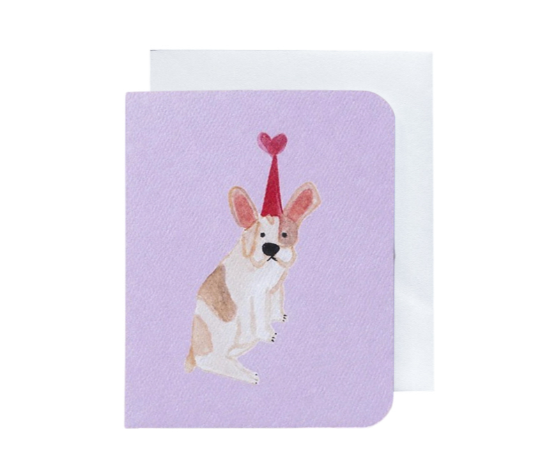 DOG WITH HAT 